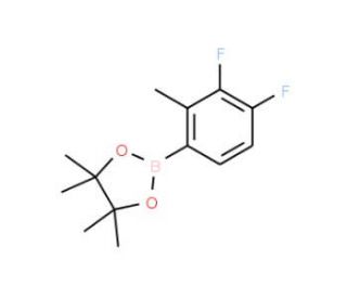 3,4-Difluoro-2-methylphenylboronic acid pinacol ester (CAS 1025707-97-4) - chemical structure image