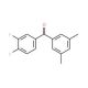 3,4-Difluoro-3′,5′-dimethylbenzophenone (CAS 845781-09-1) - chemical structure image