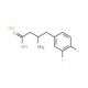 3,4-Difluoro-L-beta-homophenylalanine hydrochloride (CAS 270063-53-1) - chemical structure image