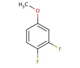 3,4-Difluoroanisole (CAS 115144-40-6) - chemical structure image