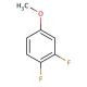 3,4-Difluoroanisole (CAS 115144-40-6) - chemical structure image