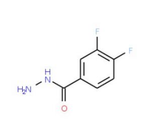 3,4-Difluorobenzoic acid hydrazide (CAS 229957-07-7) - chemical structure image