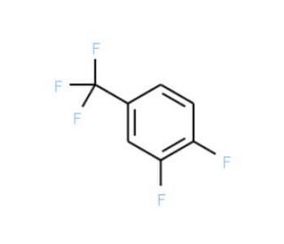 3,4-Difluorobenzotrifluoride (CAS 32137-19-2) - chemical structure image