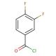 3,4-Difluorobenzoyl chloride (CAS 76903-88-3) - chemical structure image
