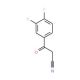 3,4-Difluorobenzoylacetonitrile (CAS 71682-97-8) - chemical structure image