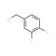 3,4-Difluorobenzyl chloride (CAS 698-80-6) - chemical structure image