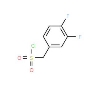 3,4-Difluorobenzylsulfonyl chloride (CAS 163295-73-6) - chemical structure image