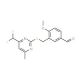 3-({[4-(Difluoromethyl)-6-methylpyrimidin-2-yl]-thio}methyl)-4-methoxybenzaldehyde - chemical structure image