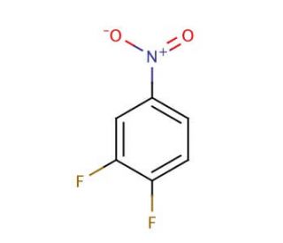 3,4-Difluoronitrobenzene (CAS 369-34-6) - chemical structure image