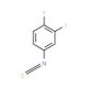 3,4-Difluorophenyl isothiocyanate (CAS 113028-75-4) - chemical structure image