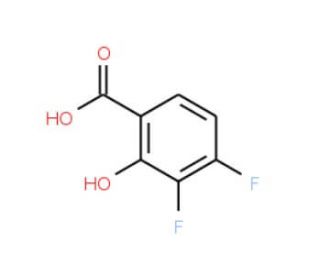 3,4-Difluorosalicylic acid (CAS 189283-51-0) - chemical structure image