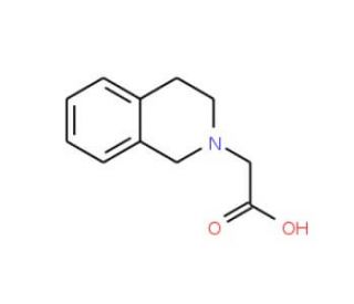 (3,4-Dihydro-1H-isoquinolin-2-yl)-acetic acid (CAS 731810-79-0) - chemical structure image