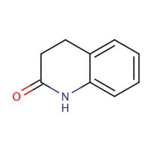 3,4-Dihydro-2(1H)-quinolinone (CAS 553-03-7) - chemical structure image