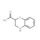 3,4-dihydro-2H-1,4-benzoxazine-2-carboxylic acid (CAS 90563-93-2) - chemical structure image