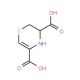 3,4-Dihydro-2H-1,4-thiazine-3,5-dicarboxylic acid (CAS 86360-62-5) - chemical structure image