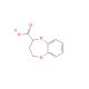 3,4-Dihydro-2H-1,5-benzodioxepin-7-carboxylic acid (CAS 33632-74-5) - chemical structure image