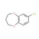 3,4-dihydro-2H-1,5-benzodioxepine-7-thiol - chemical structure image