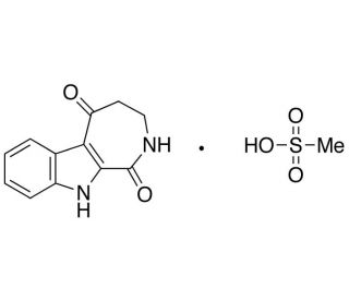 3,4-Dihydro-2H,10H-azepino[3,4-b]indole-1,5-dione Methanesulfonate Salt (CAS 1329809-06-4) - chemical structure image