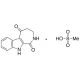 3,4-Dihydro-2H,10H-azepino[3,4-b]indole-1,5-dione Methanesulfonate Salt (CAS 1329809-06-4) - chemical structure image