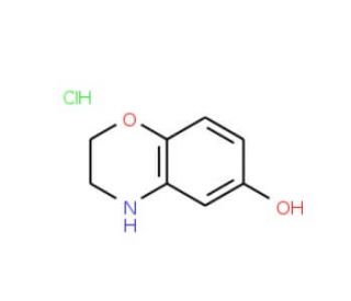 3,4-Dihydro-2H-benzo[1,4]oxazin-6-olhydrochloride - chemical structure image