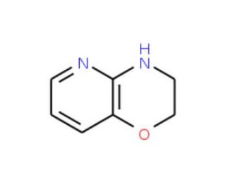 3,4-Dihydro-2H-pyrido[3,2-b][1,4]oxazine (CAS 20348-23-6) - chemical structure image