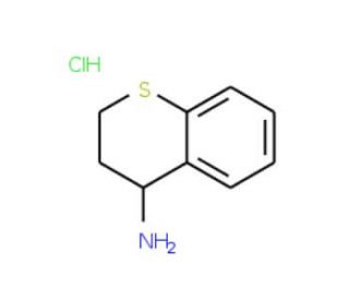 3,4-dihydro-2H-thiochromen-4-ylamine hydrochloride (CAS 015857-70-2) - chemical structure image