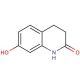 3,4-Dihydro-7-hydroxyquinoline-2(1H)-one (CAS 22246-18-0) - chemical structure image