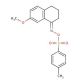 3,4-Dihydro-7-methoxy-2H-1-naphthalenone-O-tosyloxime (CAS 99833-87-1) - chemical structure image