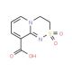 3,4-dihydropyrido[2,1-c][1,2,4]thiadiazine-9-carboxylic acid 2,2-dioxide - chemical structure image