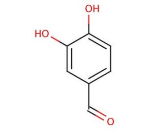 3,4-Dihydroxybenzaldehyde (CAS 139-85-5) - chemical structure image