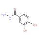 3,4-Dihydroxybenzhydrazide (CAS 39635-11-5) - chemical structure image