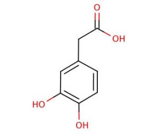 3,4-Dihydroxyphenylacetic acid (CAS 102-32-9) - chemical structure image