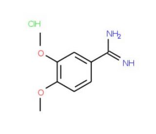 3,4-Dimethoxy-benzamidine HCl (CAS 51488-33-6) - chemical structure image