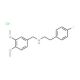 (3,4-Dimethoxy-benzyl)-[2-(4-fluoro-phenyl)-ethyl]-amine hydrochloride - chemical structure image