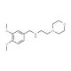 (3,4-Dimethoxy-benzyl)-(2-morpholin-4-yl-ethyl)-amine - chemical structure image