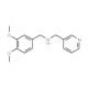 (3,4-Dimethoxy-benzyl)-pyridin-3-ylmethyl-amine - chemical structure image