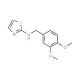 (3,4-Dimethoxy-benzyl)-thiazol-2-yl-amine - chemical structure image