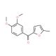 (3,4-Dimethoxy-phenyl)-(5-methyl-furan-2-yl)-methanone - chemical structure image