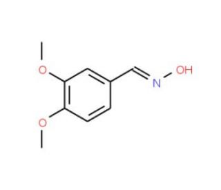 3,4-dimethoxybenzaldehyde oxime (CAS 2169-98-4) - chemical structure image