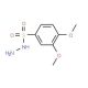 3,4-Dimethoxybenzenesulfonohydrazide - chemical structure image