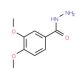 3,4-Dimethoxybenzhydrazide (CAS 41764-74-3) - chemical structure image