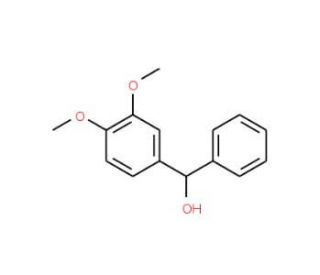 3,4-Dimethoxybenzhydrol - chemical structure image
