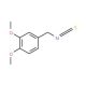 3,4-Dimethoxybenzyl isothiocyanate (CAS 14596-50-0) - chemical structure image