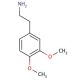 3,4-Dimethoxyphenethylamine (CAS 120-20-7) - chemical structure image