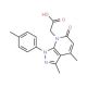 [3,4-Dimethyl-1-(4-methylphenyl)-6-oxo-1,6-dihydro-7H-pyrazolo[3,4-b]pyridin-7-yl]acetic acid - chemical structure image