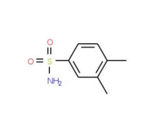 3,4-Dimethyl-benzenesulfonamide (CAS 6326-18-7) - chemical structure image