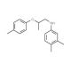 3,4-Dimethyl-N-[2-(4-methylphenoxy)propyl]aniline - chemical structure image