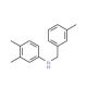 3,4-Dimethyl-N-(3-methylbenzyl)aniline - chemical structure image