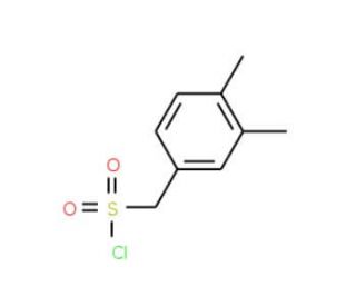 (3,4-Dimethyl-phenyl)-methanesulfonyl chloride - chemical structure image