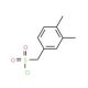 (3,4-Dimethyl-phenyl)-methanesulfonyl chloride - chemical structure image
